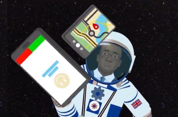 Sam Gyimah avatar from our Science Spotlight animation.